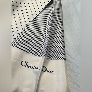 Vintage Christian Dior silk scarf